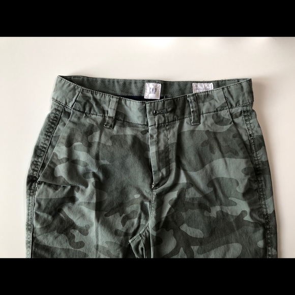 Camouflage Ankle Grazer Pants - Picture 2 of 3